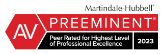 Martindale Preeminent Peer Rated Attorney